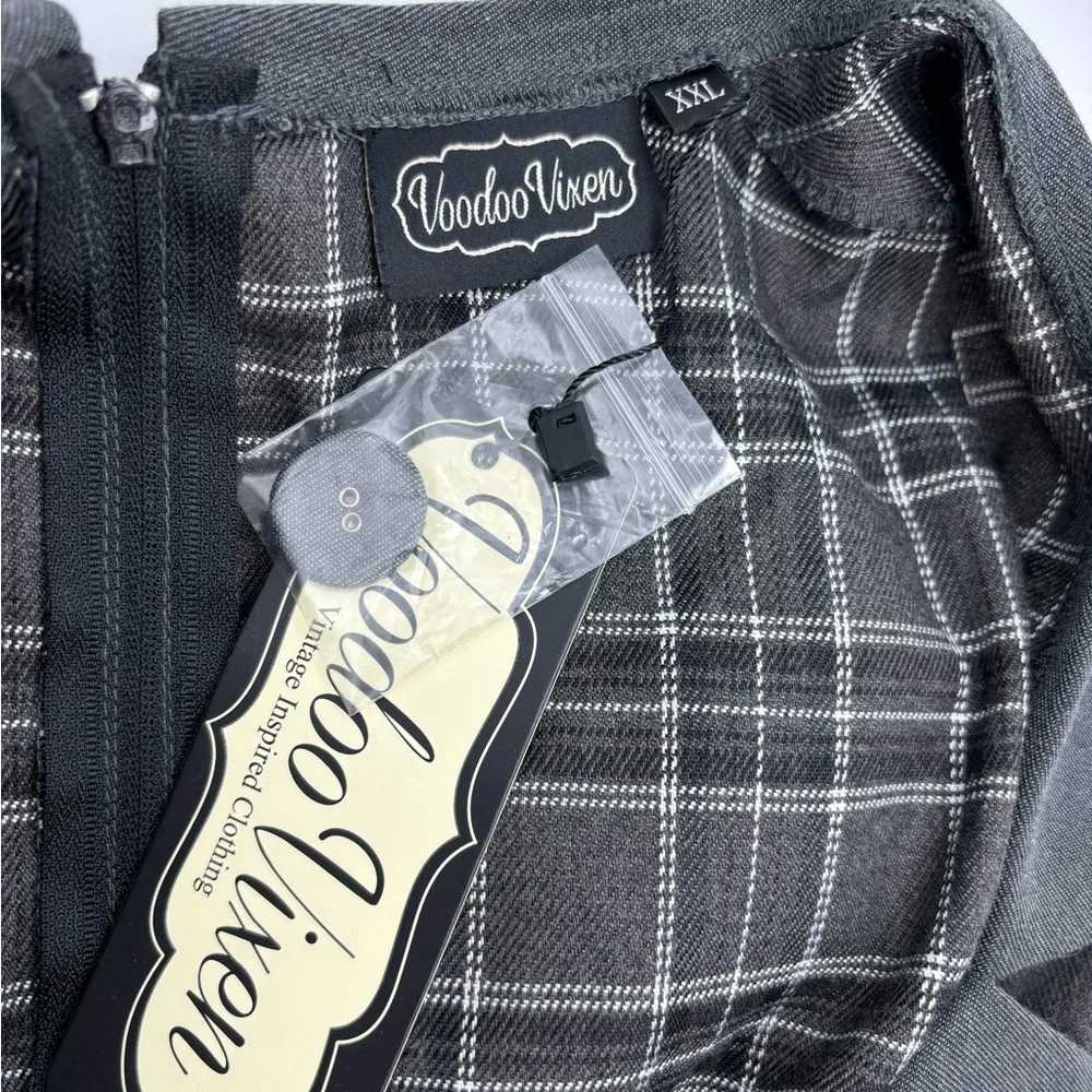 Voodoo Vixen Retro 40’s Style Dress. Size XXL - Picture 3 of 4